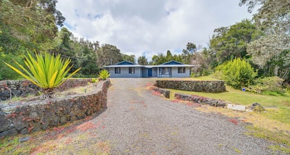 2 Mi to Hawaii Volcanoes Nat'l Park: Tranquil Home