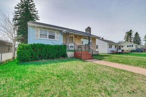 Exterior - Walk to Beach: Lake-view Home in Alpena! (Alpena)