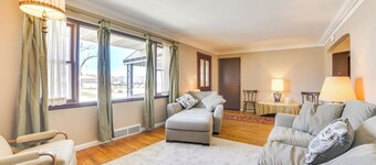 Walk to Beach: Lake-view Home in Alpena!