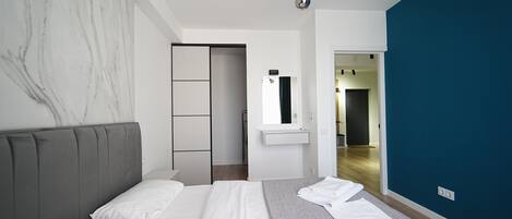 1 bedroom, iron/ironing board, travel crib, free WiFi