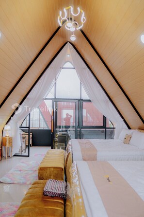 Villa Deluxe, vue colline | 2 chambres, bureau, espace de travail pour ordinateur portable