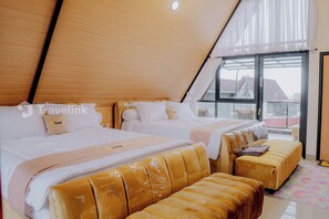 Villa Deluxe, vue colline | 2 chambres, bureau, espace de travail pour ordinateur portable