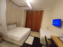 Wifi gratis y ropa de cama 