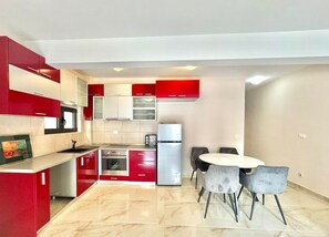 Comfort Apartment, Balcony, City View | Private kitchen | Electric kettle - Two bedroom Apartment Andrej (Budva)