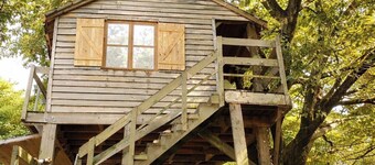 Cottage perched in the heart of nature with large terrace