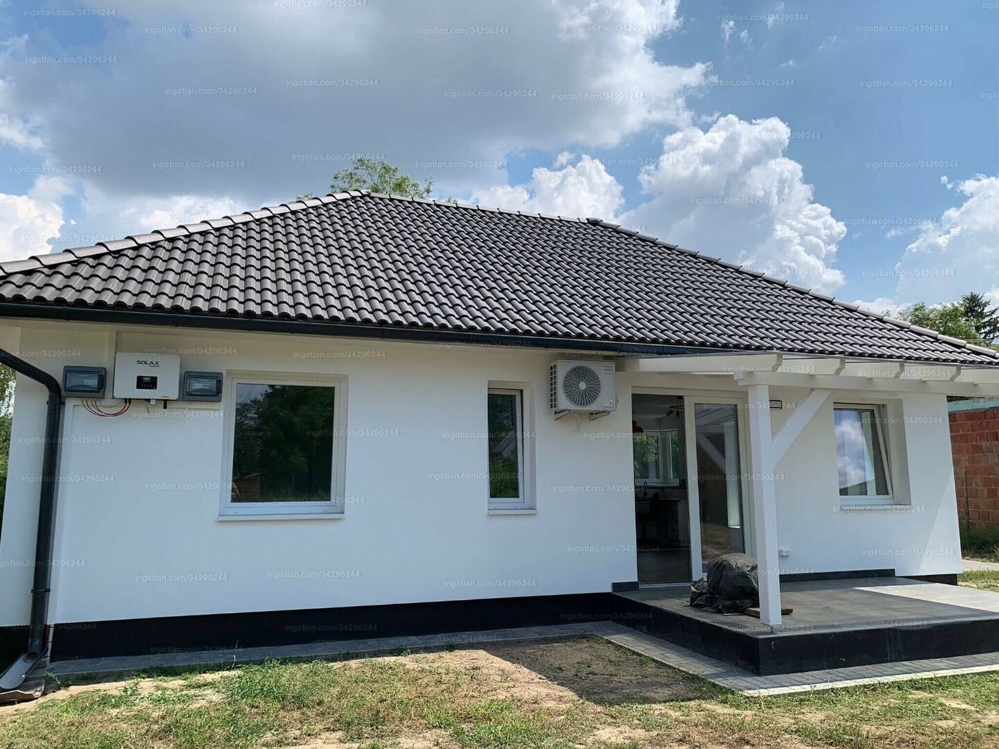 Hus, 2 soverom, røyk, balkong | Eksteriør