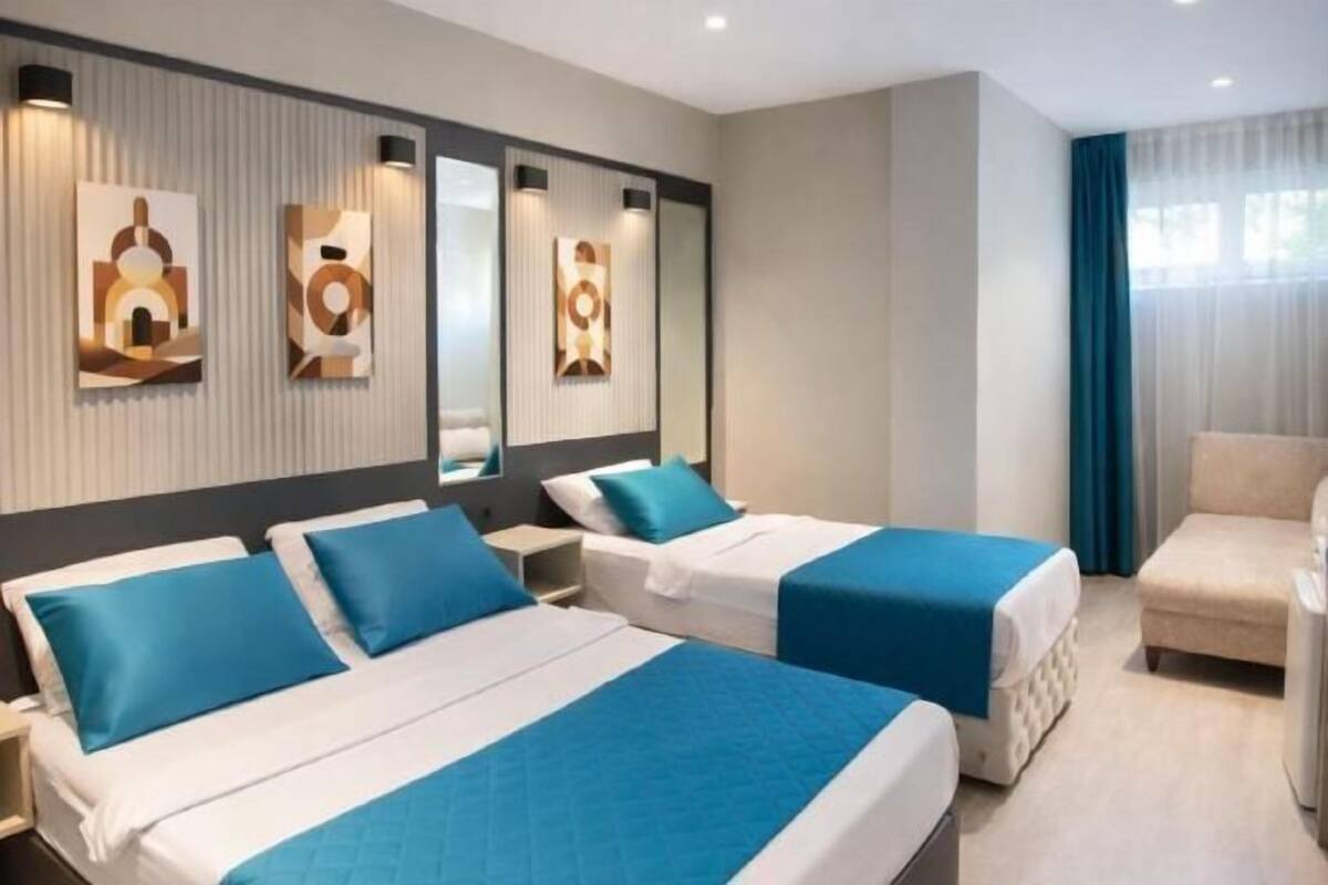 In-room safe, blackout drapes, soundproofing, iron/ironing board