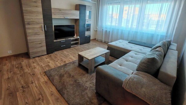 Living room - Cozy Downtown Nook Apartment for Rent (Kecskemet)