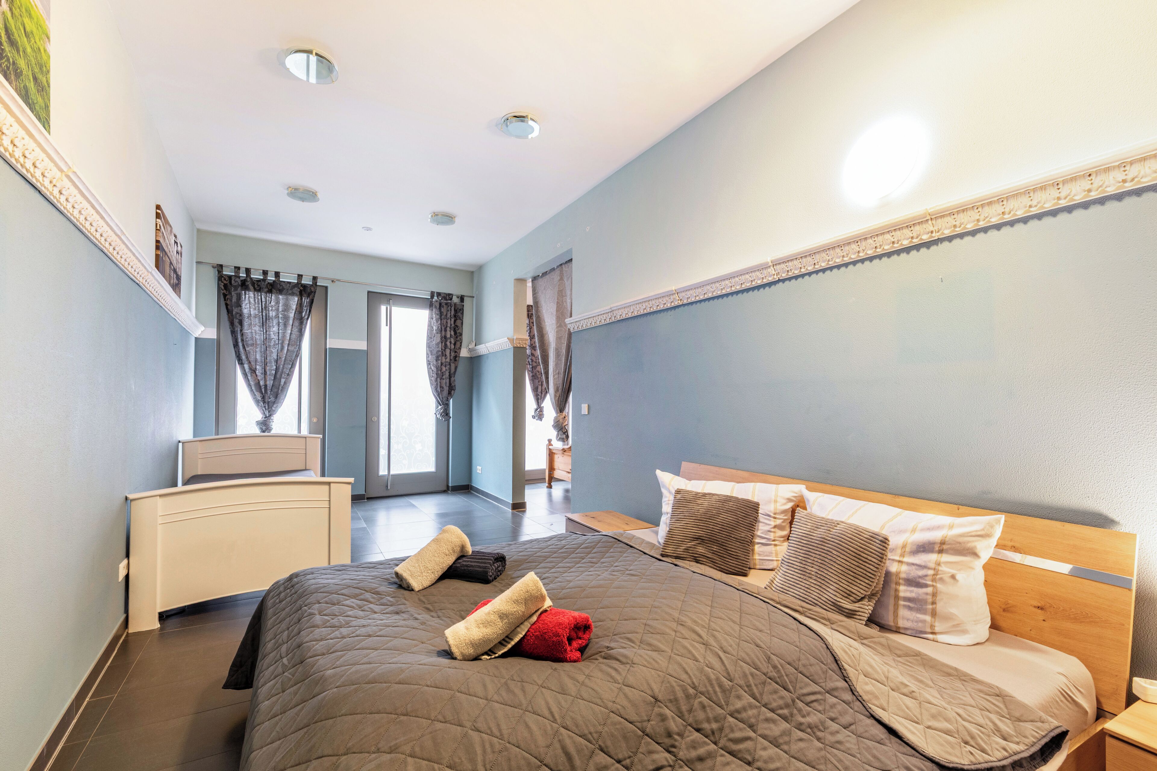 2 Schlafzimmer, Bügeleisen/Bügelbrett, Reisekinderbett, kostenloses WLAN