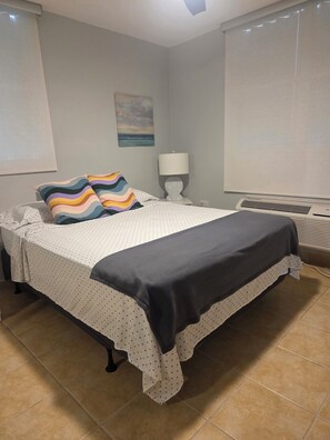 2 bedrooms, in-room safe, iron/ironing board, WiFi
