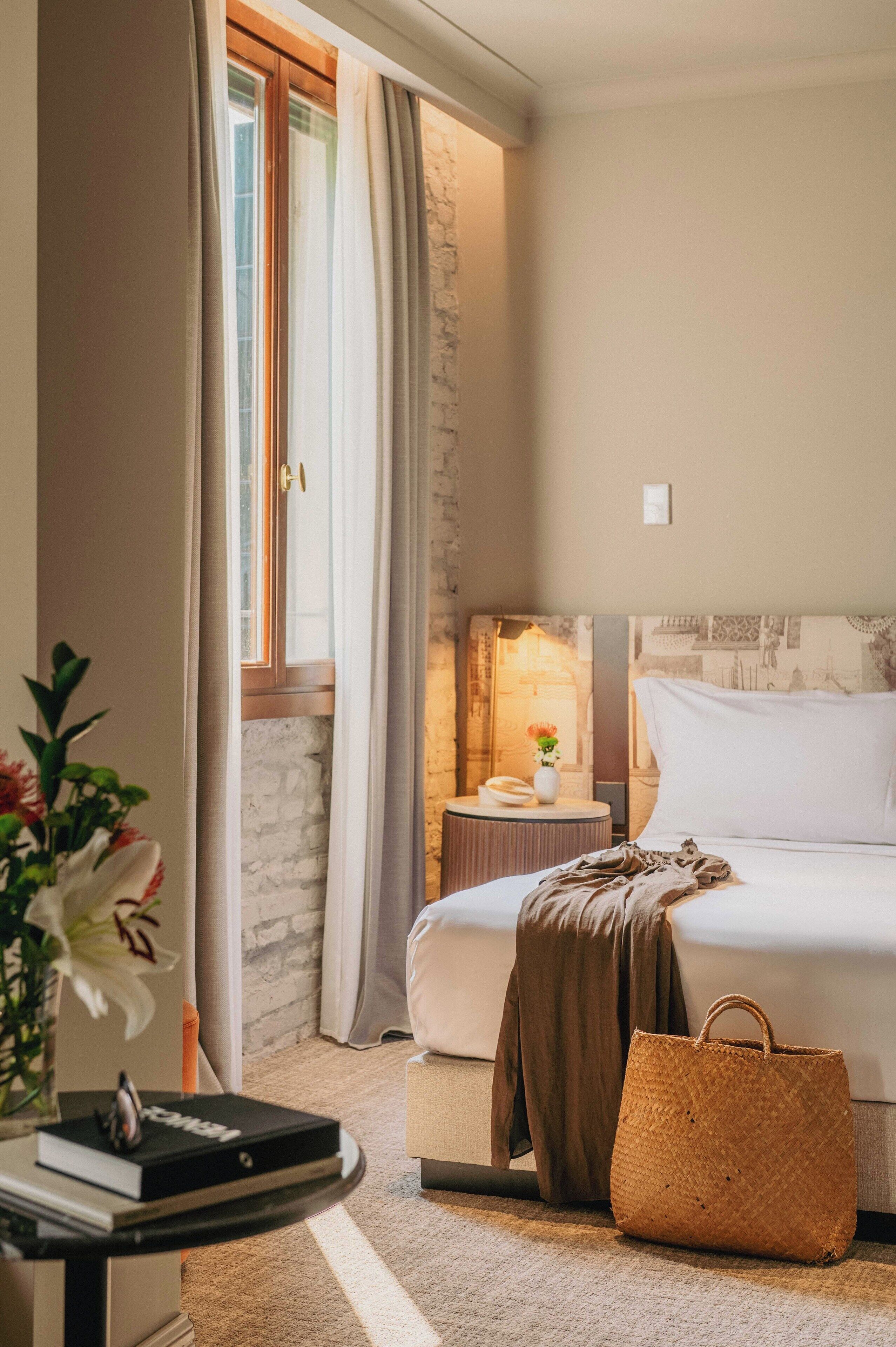 Premium bedding, pillowtop beds, in-room safe, desk