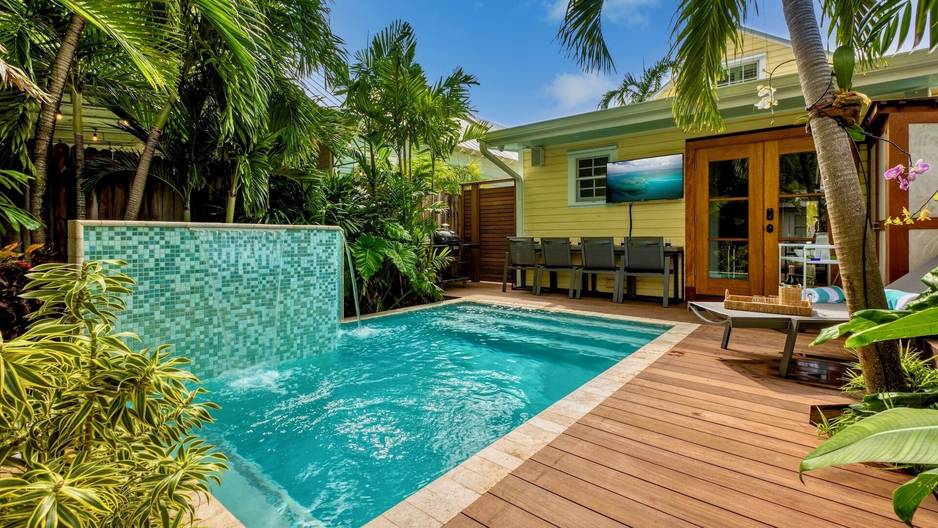 Piscine chauffée