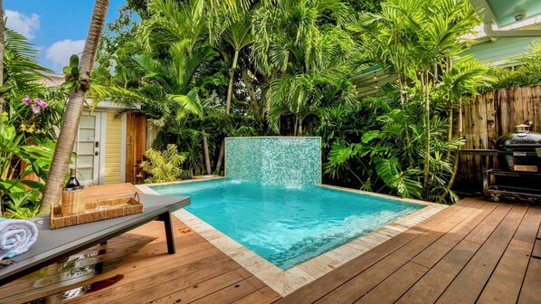 Piscine chauffée
