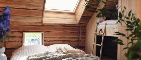 1 soverom og sengetøy