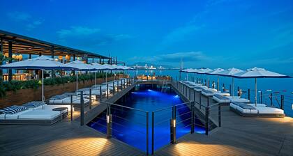 Beachfront Villa With Hotel Amenities Inside a 5 star Resort