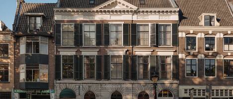 Majoituspaikan julkisivu