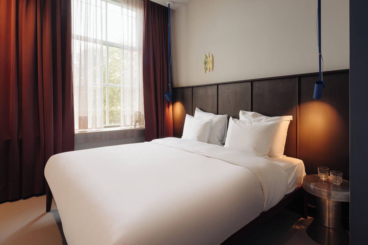 Double Room | Premium bedding, memory-foam beds, in-room safe, desk