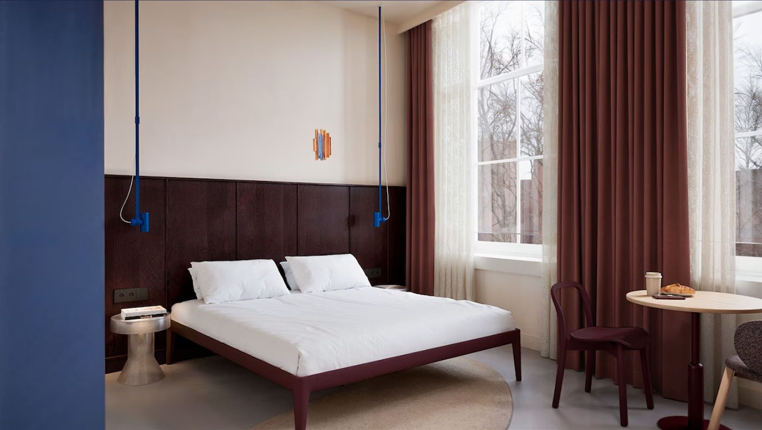 Premium bedding, memory-foam beds, in-room safe, desk