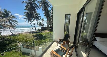 Beachfront 3-bedroom villa with modern features in fantastic Cabarete
