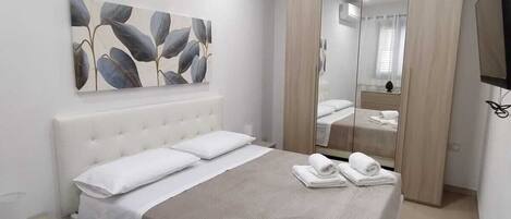 1 soverom, strykejern/-brett, wi-fi og sengetøy