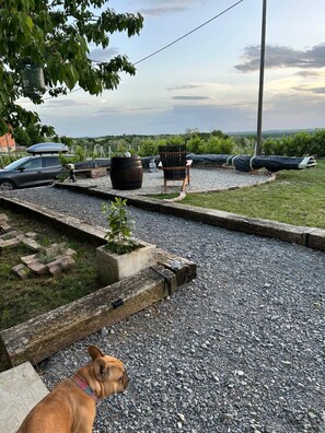 Overnatningsstedets område