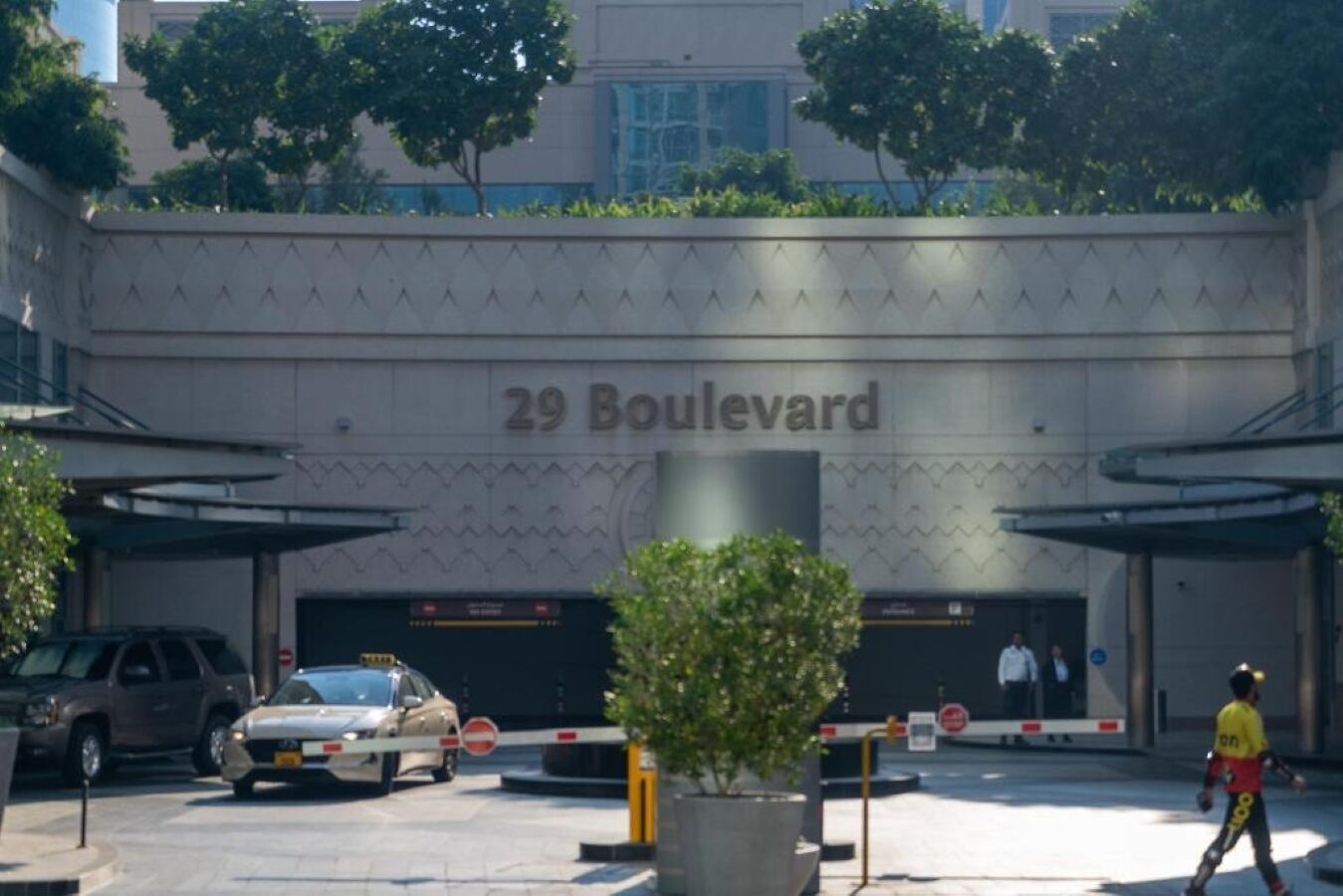 Entrée de l’hébergement