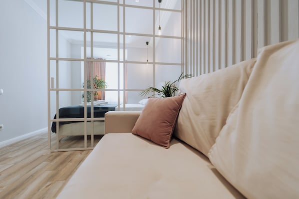 1 sovrum, strykjärn/strykbräda, resesäng och gratis wi-fi