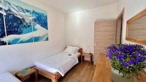 2 Schlafzimmer, kostenloses WLAN, Bettwäsche