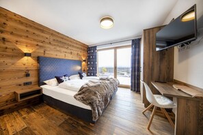 Alpehytte | 3 soveværelser, sengetøj