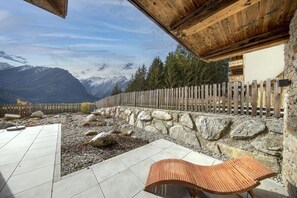 Alpehytte | Terrasse/gårdhave