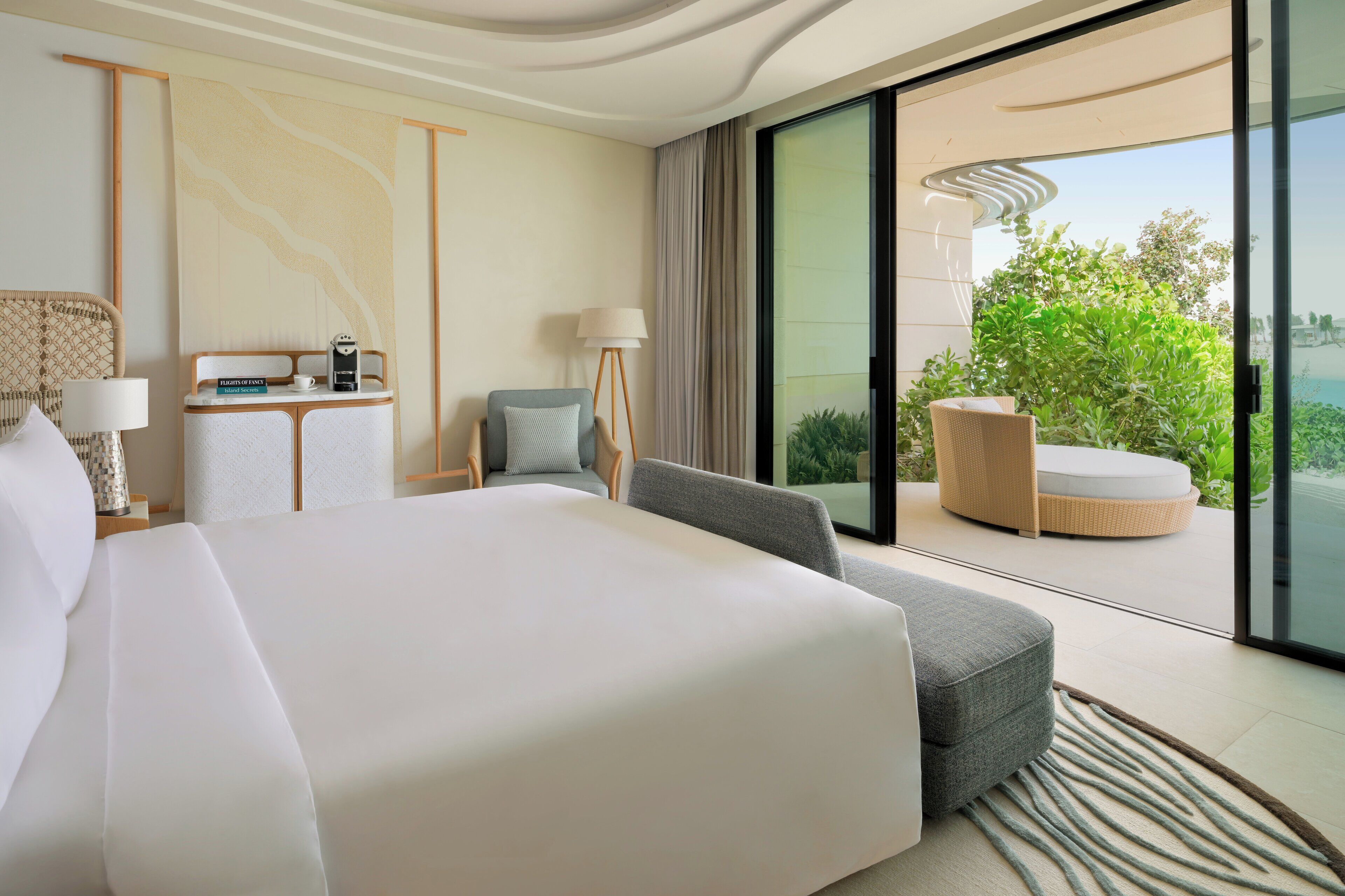 Down duvets, minibar, in-room safe, desk