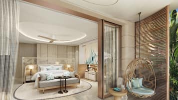 Minibar, in-room safe, desk, laptop workspace