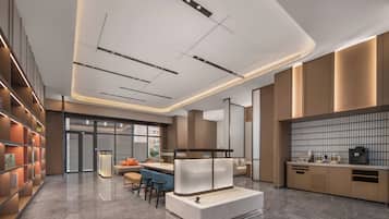 Sala de estar en el lobby