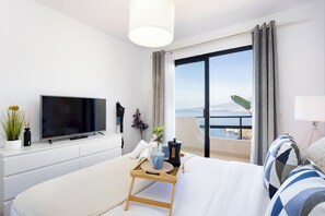 1 bedroom, iron/ironing board, bed sheets