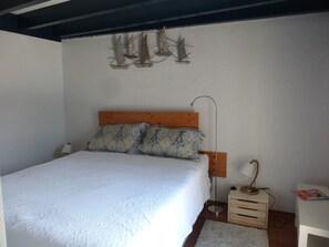 2 slaapkamers, een strijkplank/strijkijzer, wifi