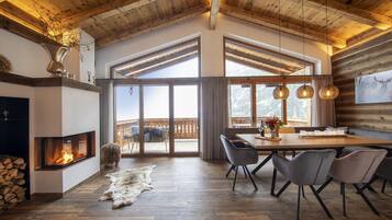 House | Living room | Fireplace