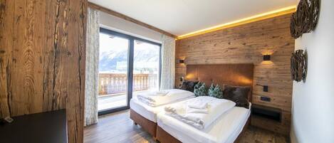 Chalet | 4 chambres, ameublement unique, literie fournie