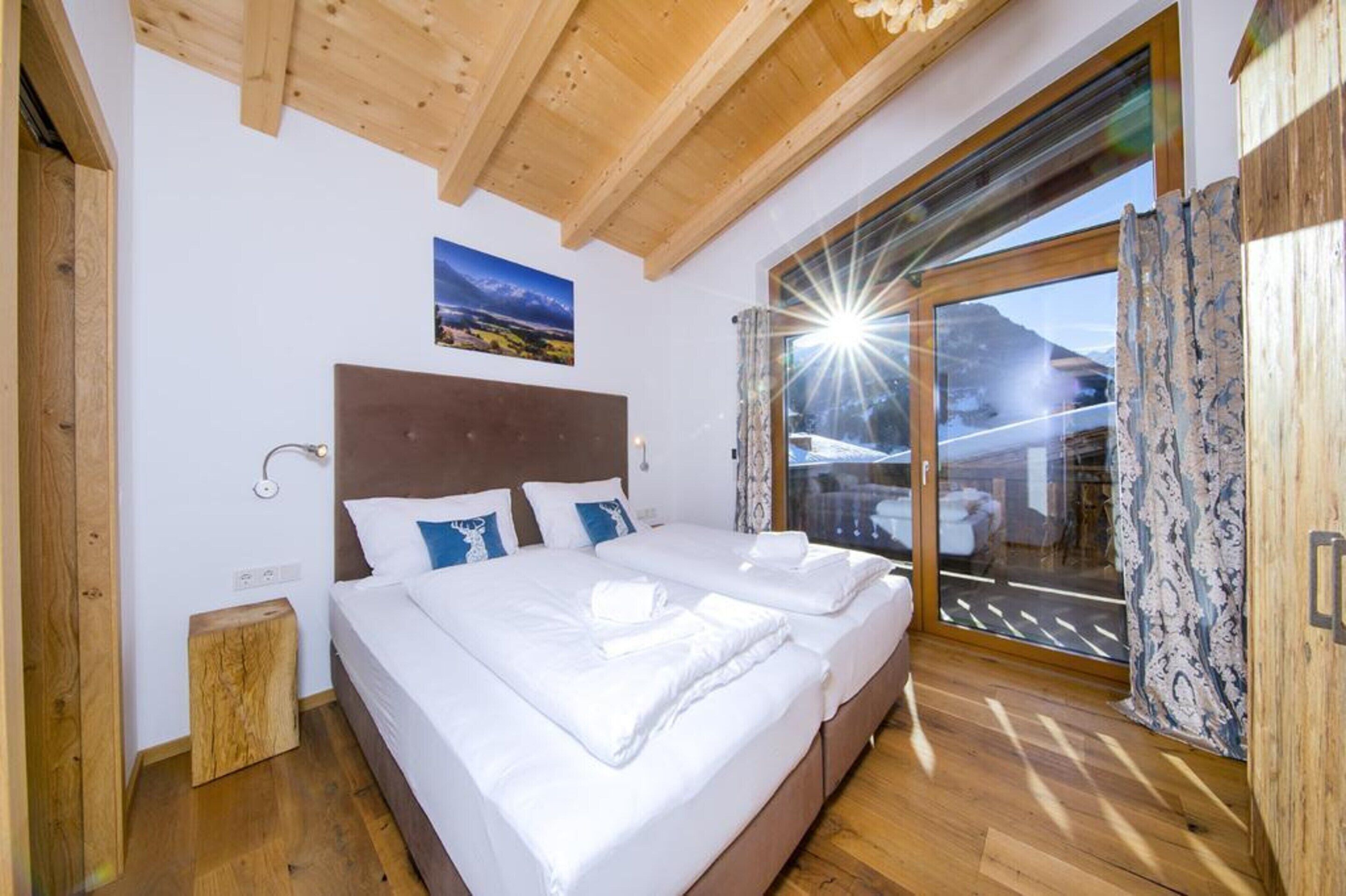 Chalet | 3 Schlafzimmer, individuell eingerichtet, Bettwäsche