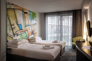 Family Room | Minibar, desk, laptop workspace, soundproofing - Nobel Zira Hotel (Belgrade)