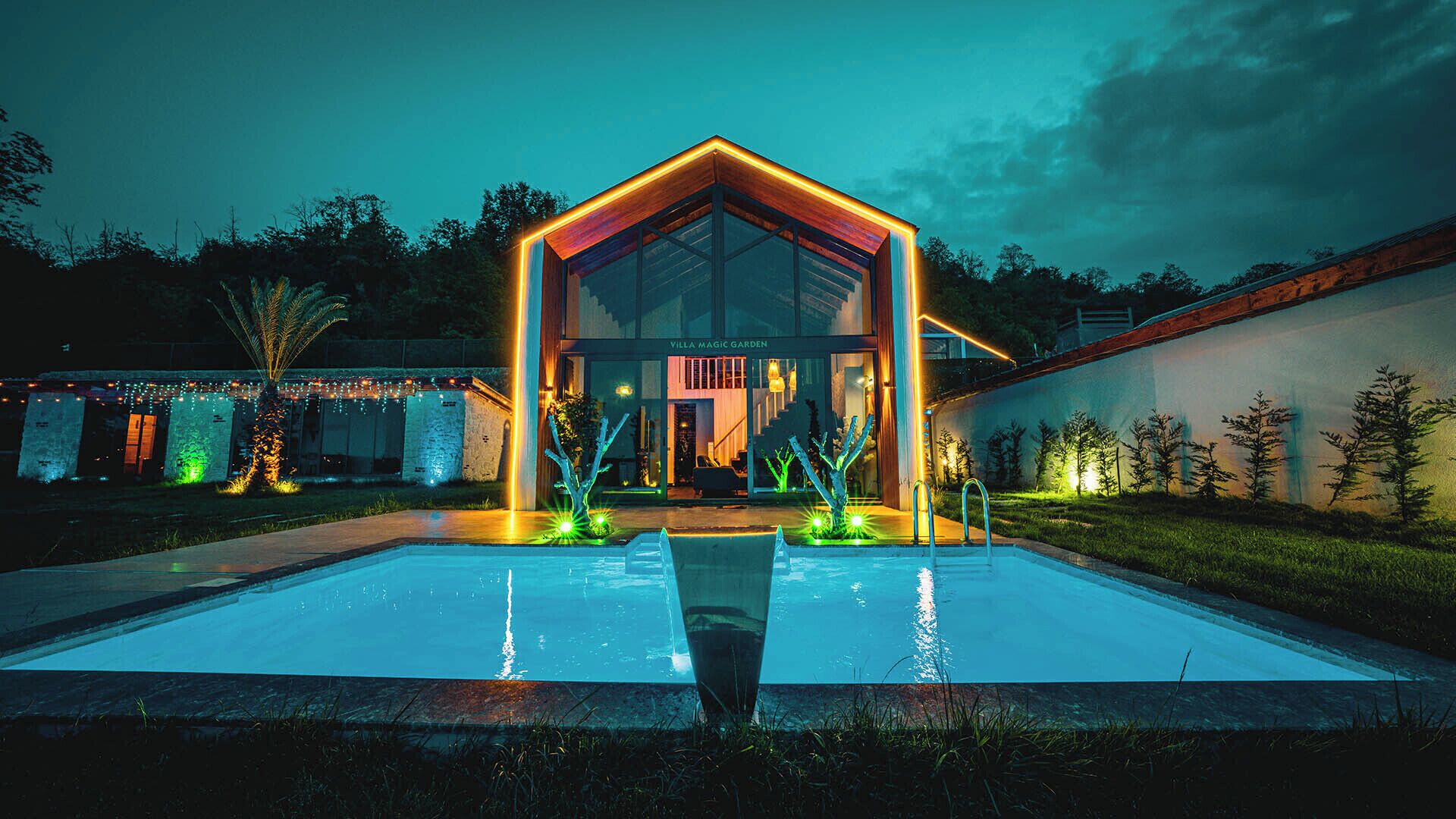 Vila Premium, pemandangan gunung | Kolam renang pribadi