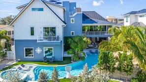 Exterior - Golf Sim-Rock Climbing Wall-Waterslide-Gulf Views (Sarasota)