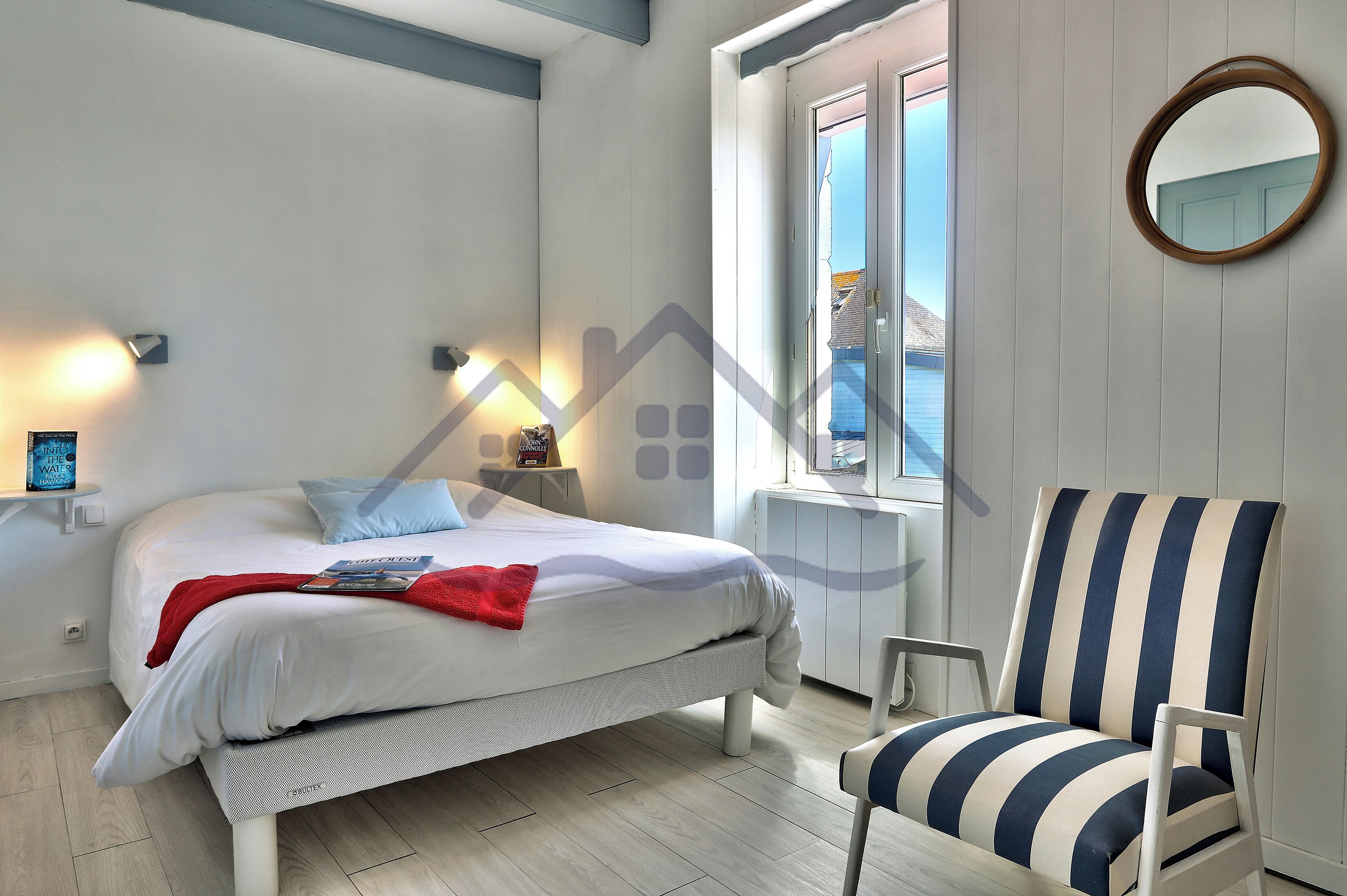 3 dormitorios, tabla de planchar con plancha, wifi y ropa de cama