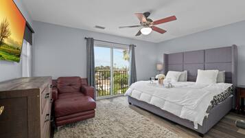 4 habitaciones, tabla de planchar con plancha, wifi y ropa de cama