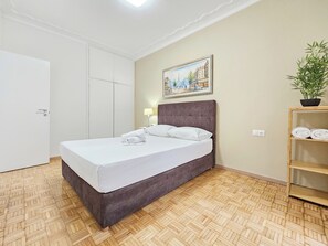 2 Schlafzimmer, Bügeleisen/Bügelbrett, WLAN, Bettwäsche