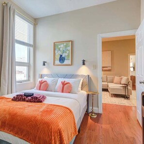 3 bedrooms, iron/ironing board, travel crib, WiFi