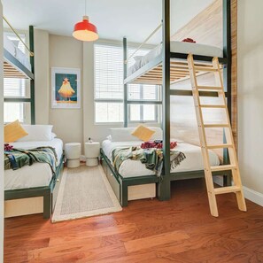 3 bedrooms, iron/ironing board, travel cot, WiFi