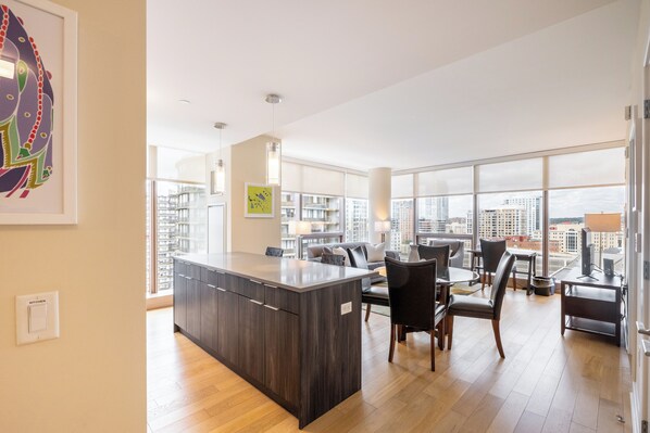 Appartement, 2 chambres, cuisine | Coin séjour