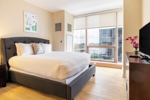 公寓, 2 間臥室, 廚房 | 書桌、筆電工作空間、熨斗/熨衣板、免費無線上網