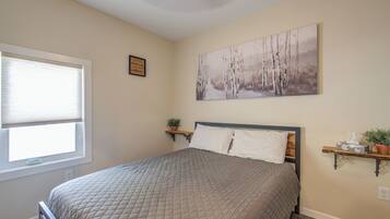 2 bedrooms, bed sheets, wheelchair access