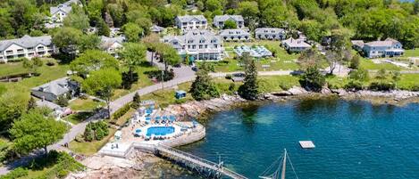 منظر من الجو على ارتفاع عالٍ